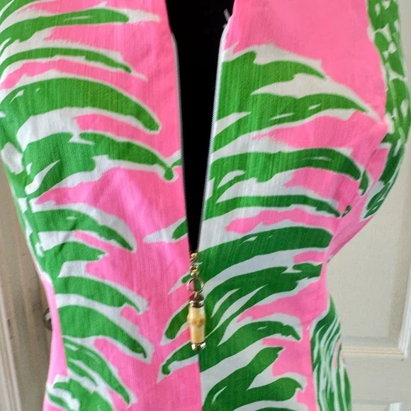 Lilly Pulitzer Pink and Green Dress - Picture 5 of 5